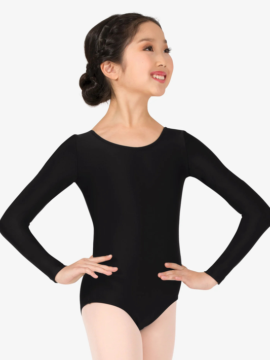 Theatricals Youth Leotards - Black, Long-Sleeve